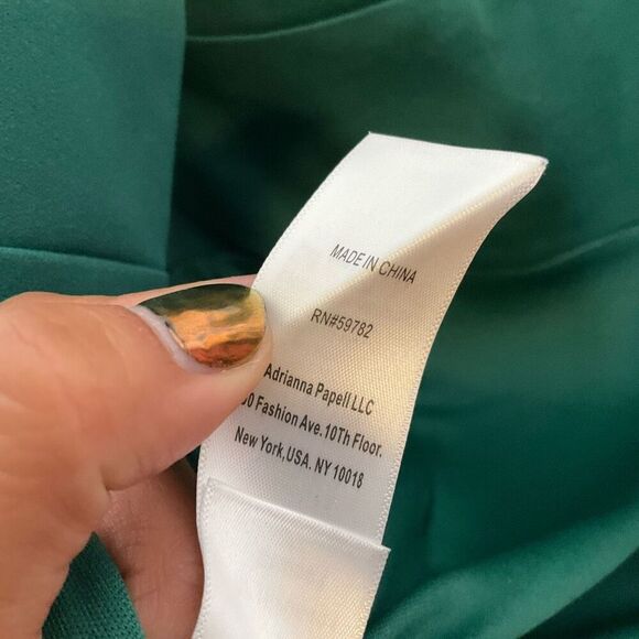 Adrianna Papell Cascade Ruffle Evening Dress - Picture 10 of 12